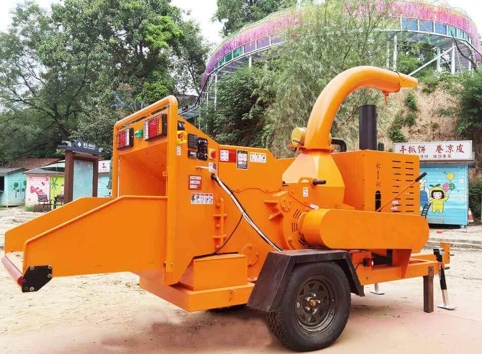 8 inch wood chipper