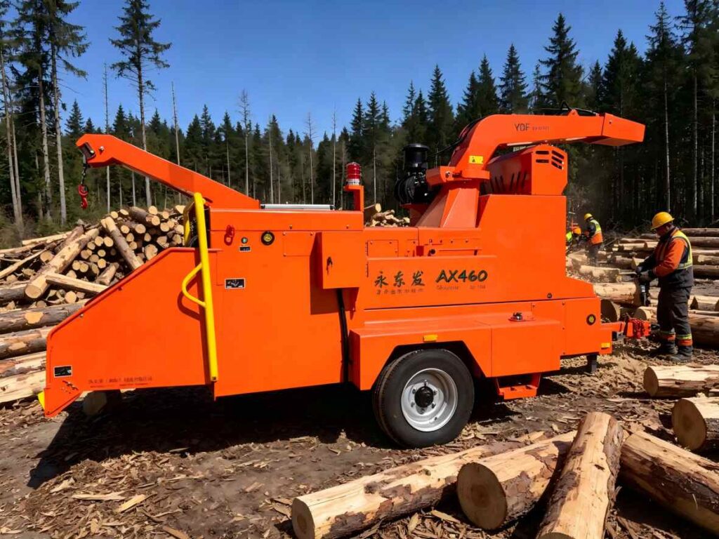 18 inch wood chipper